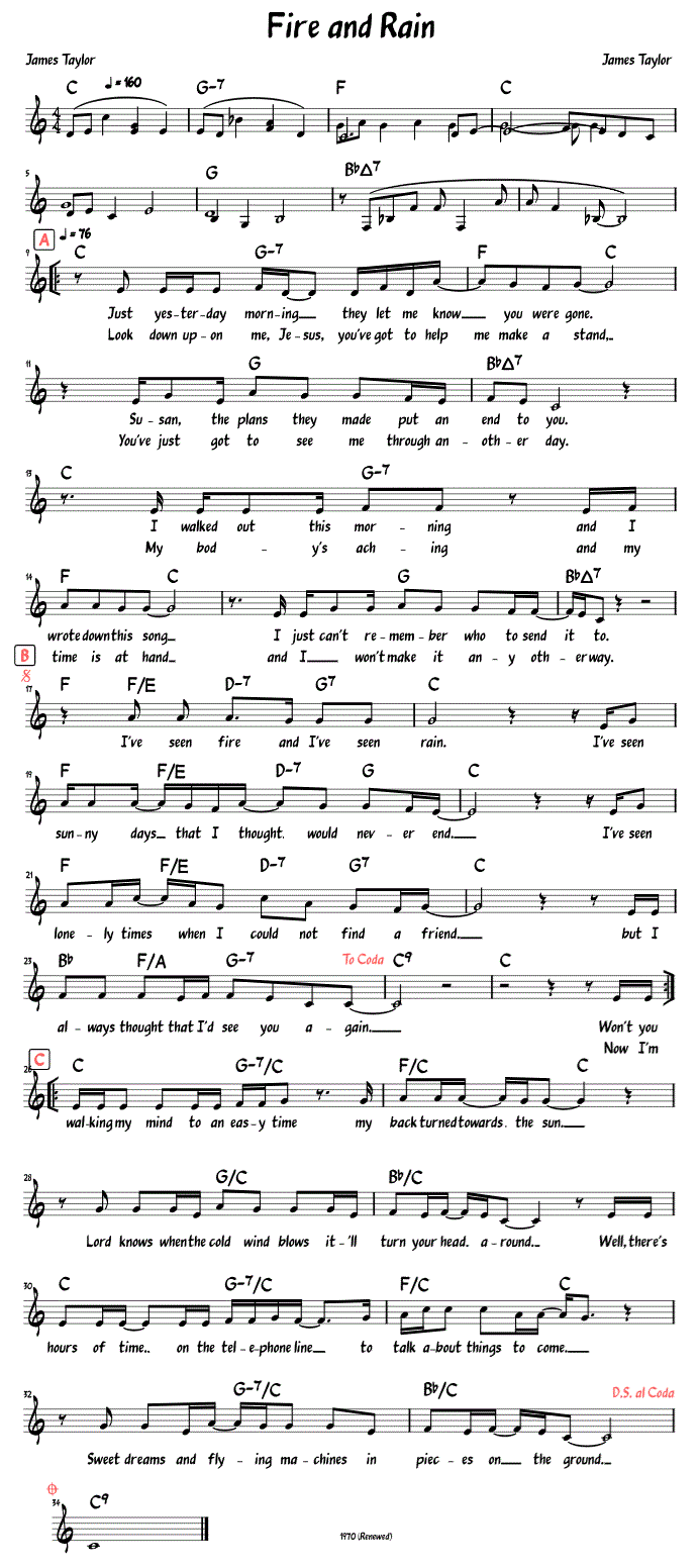 Sheet Music